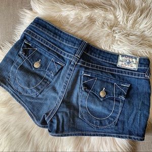 True Religion denim shorts